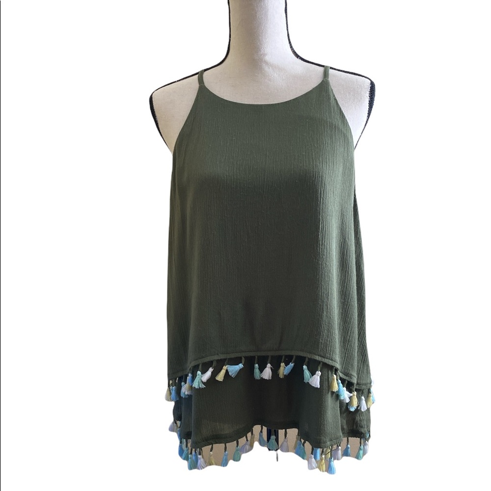 High Neck Layered Cami - Picture 3 of 14